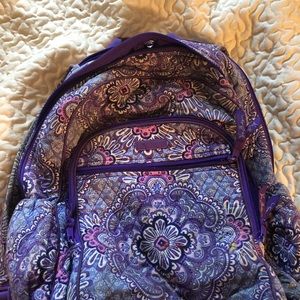 Purple Vera Bradley backpack
